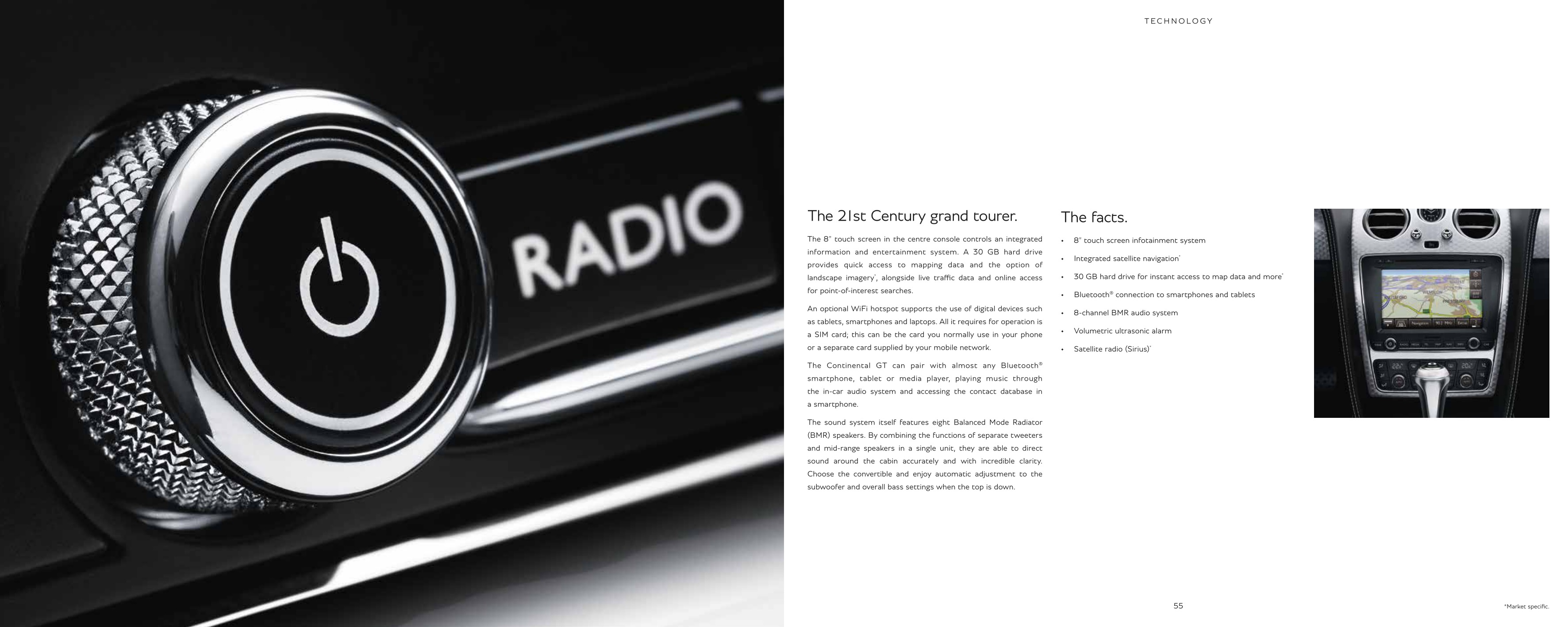 2016 Bentley Continental GT Brochure Page 55